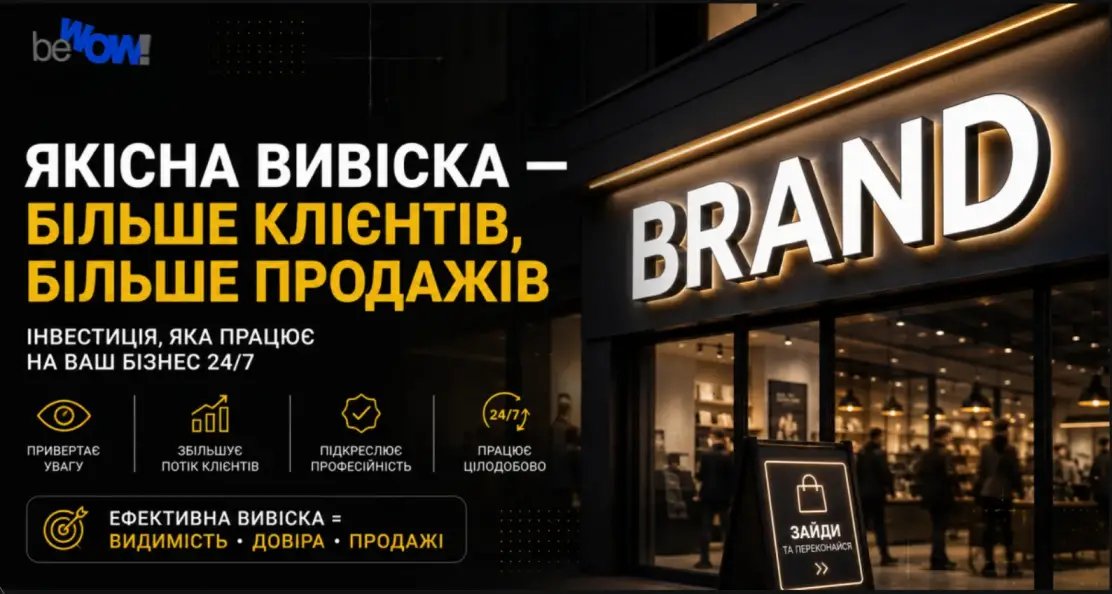 вивіска фон